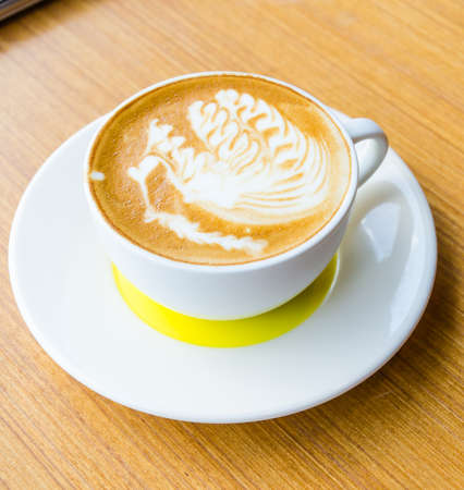 Latte coffeeの写真素材