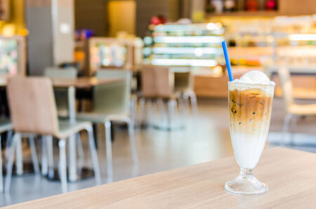Iced coffeeの写真素材