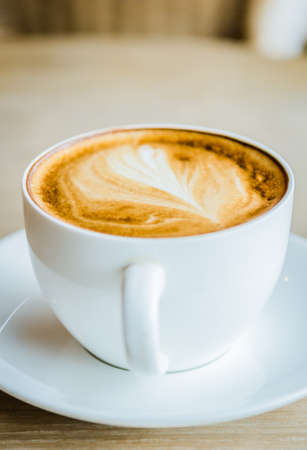 Latte coffeeの写真素材