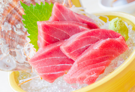 Tuna sashimiの写真素材