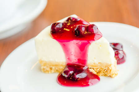 Blueberry cheesecake