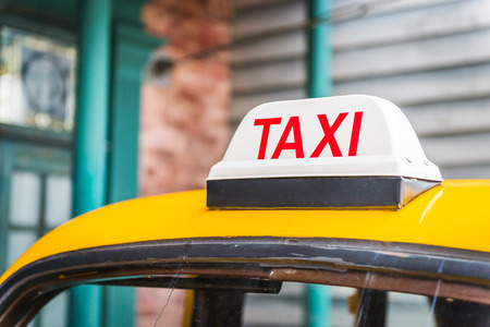 Taxi carの写真素材
