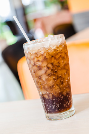 Iced colaの写真素材