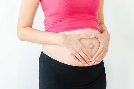 woman pregnantの写真素材
