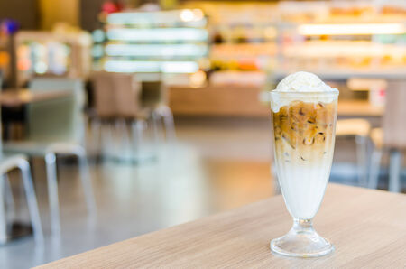 Iced coffeeの写真素材