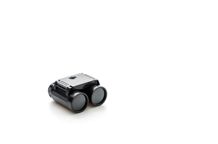 binoculars isolated on white