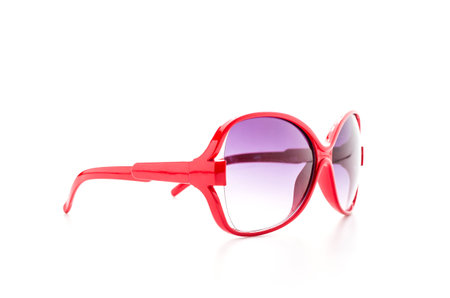 Sunglasses isolated on whiteの写真素材