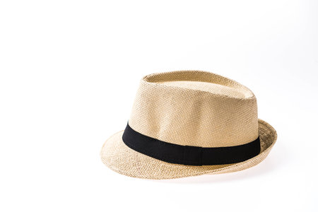 Hat isolated on whiteの写真素材