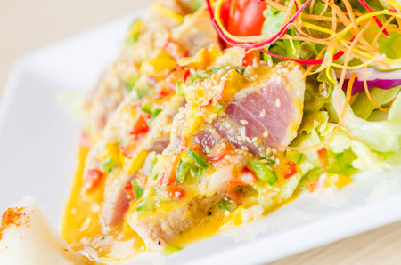 Tuna saladの写真素材