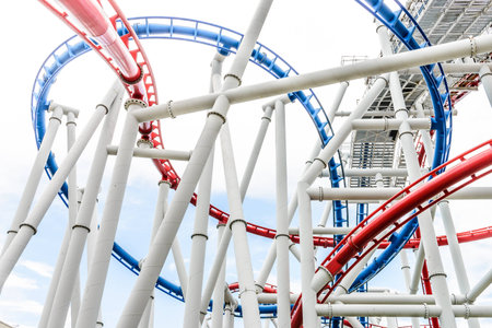 Rollet coasterの写真素材