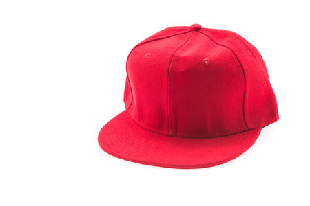 Cap isolated on whiteの写真素材