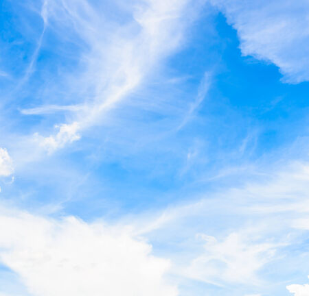 Cloud on blue skyの写真素材