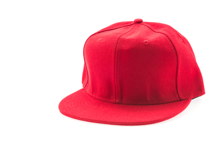 Cap isolated on whiteの写真素材