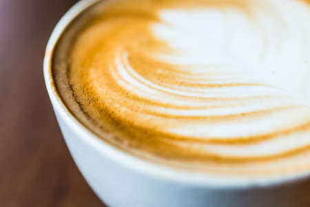 Latte coffeeの写真素材