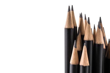 Pencil isolated on white backgroundの写真素材
