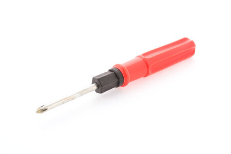 Screw driver isolated on white background