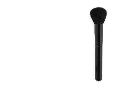 Make up brush isolated on white backgroundの写真素材