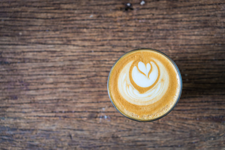 Latte coffee