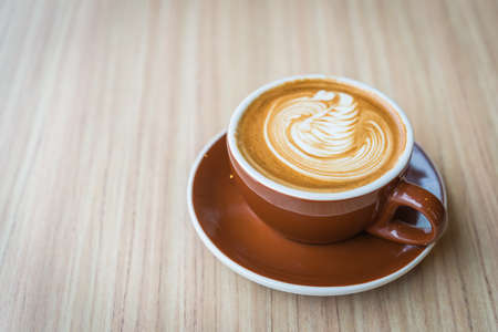 Latte coffeeの写真素材
