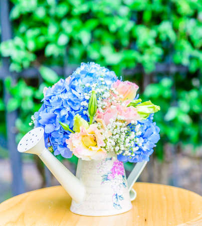 Bouquet flower Hydrangeaの写真素材