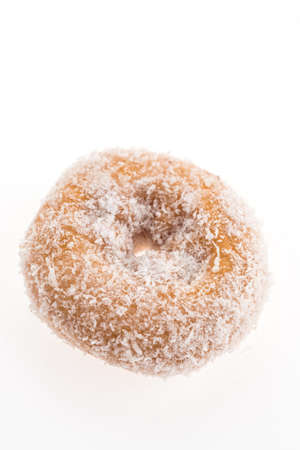Donut isolated on white backgroundの写真素材