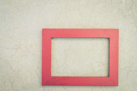 Frame on concrete background - vintage effect style pictureの写真素材