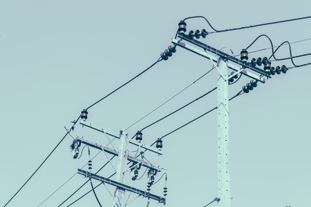 electricity - vintage effect styleの写真素材