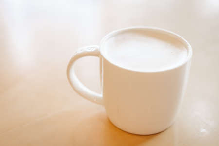 Coffee cup in coffee shop - vintage effect style picturesの写真素材
