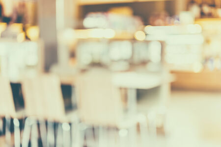 Blur shot coffee shop - vintage effect style picturesの写真素材