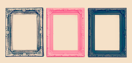 Frame process in vintage style pictureの写真素材