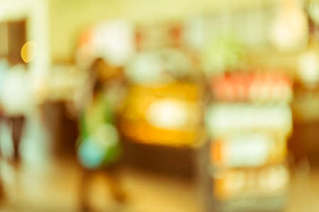 Blur coffee shop - vintage effect style picturesの写真素材