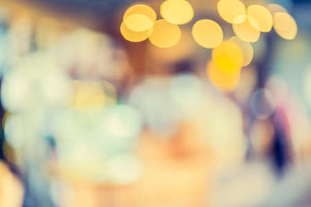 Coffee shop blur - vintage style effect picturesの写真素材