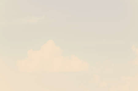 Clouds blue sky - vintage effect style picture