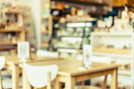 Blur coffee shop background - vintage effect style picturesの写真素材