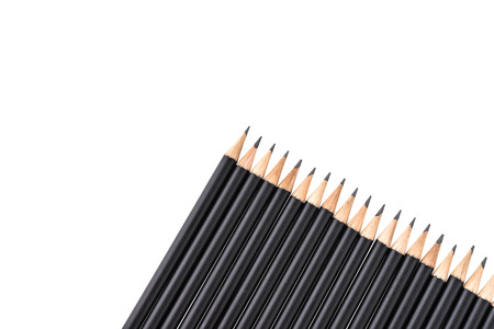 Pencil isolated on white backgroundの写真素材