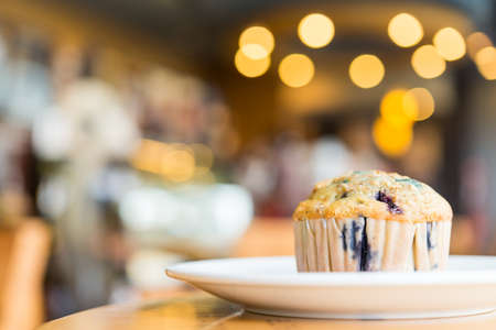 Blueberry muffinの写真素材
