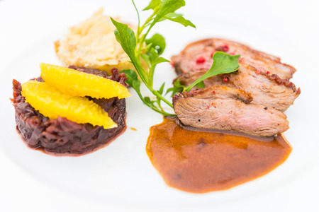 Steak duckの写真素材