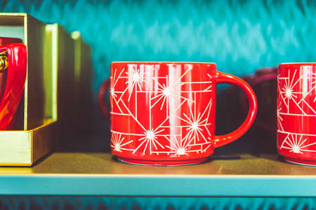Coffee mug - vintage effect style picturesの写真素材