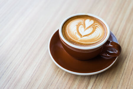 Latte coffeeの写真素材