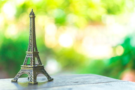 Eiffel toy - Vintage effect style picturesの写真素材