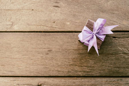 Gift box - Vintage effect style pictures