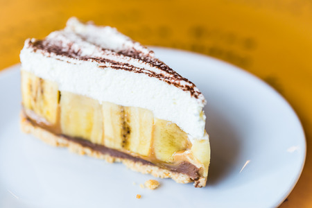 Banoffee pie cakesの写真素材