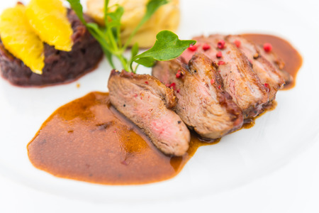 Steak duckの写真素材