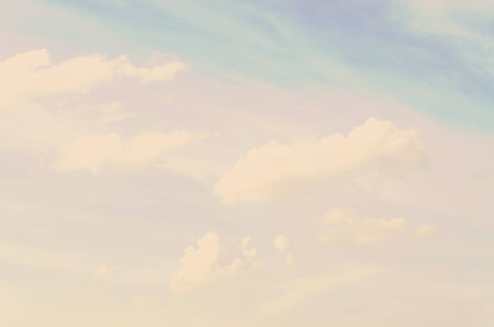 Clouds blue sky - vintage effect style pictureの写真素材