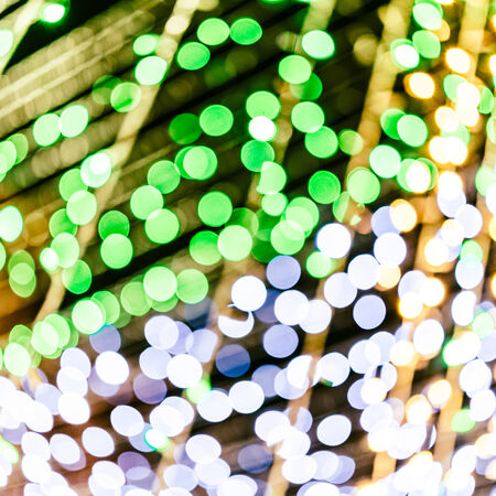 Christmas Bokeh background - Vintage effect style pictures