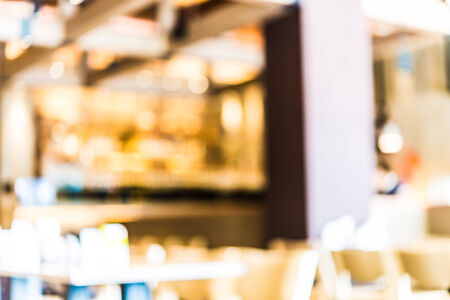 blur restaurant backgroundの写真素材