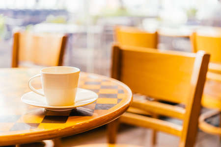 Coffee cup in cafe shop - vintage effect style picturesの写真素材