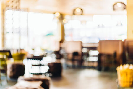Blur coffee shop - vintage effectの写真素材