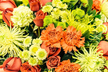 vintage flower background - vintage effect style picturesの写真素材