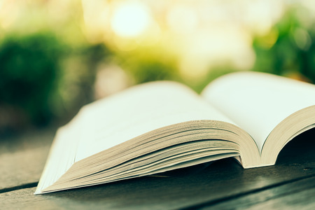 Open book - Vintage effect style picture processingの写真素材